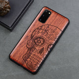Carved Samsung Silicon Wood Phone Case