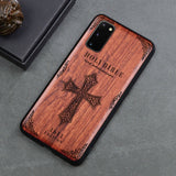 Carved Samsung Silicon Wood Phone Case