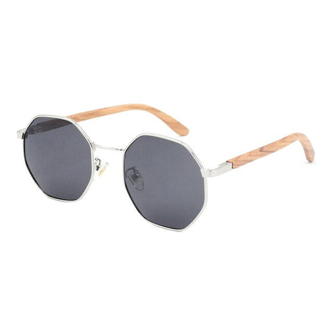 Vintage Polarized Wooden Bamboo Sunglasses