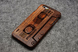 100% Handmade Natural Real Wood Bamboo Phone Case