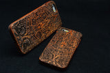100% Handmade Natural Real Wood Bamboo Phone Case