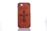 100% Handmade Natural Real Wood Bamboo Phone Case
