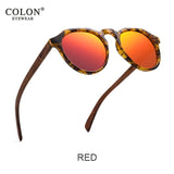 Colon Polarized Wood Sunglasses