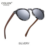 Colon Polarized Wood Sunglasses