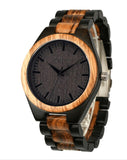 Wood Chronograph Quartz Watch