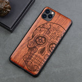 Natural Wood Case For Samsung Galaxy Note 10 Pro S10 S20 Plus 100% Wood Case For iPhone 11 Pro 7 8 6 S Plus X XR XS Max SE 2020