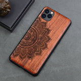 Natural Wood Case For Samsung Galaxy Note 10 Pro S10 S20 Plus 100% Wood Case For iPhone 11 Pro 7 8 6 S Plus X XR XS Max SE 2020