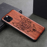 Natural Wood Case For Samsung Galaxy Note 10 Pro S10 S20 Plus 100% Wood Case For iPhone 11 Pro 7 8 6 S Plus X XR XS Max SE 2020