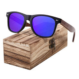 Black Walnut Wood Polarized Sunglasses