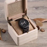 Men's Wood Quartz Watch