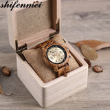 Men's Wood Quartz Watch