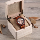 Men's Wood Quartz Watch