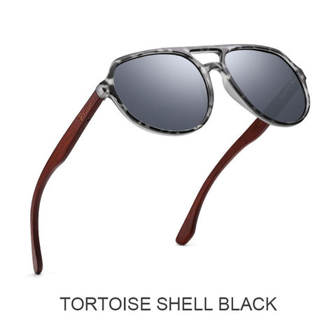 Natural Wood Polarized Sunglasses