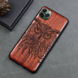 Real Wood Case For iPhone 11 Pro 7 8 Plus XR XS Max SE 2020 New Wood Case For Samsung Galaxy Note 10 Pro 9 8 S20 S10 Plus