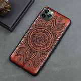 Real Wood Case For iPhone 11 Pro 7 8 Plus XR XS Max SE 2020 New Wood Case For Samsung Galaxy Note 10 Pro 9 8 S20 S10 Plus