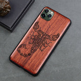 Real Wood Case For iPhone 11 Pro 7 8 Plus XR XS Max SE 2020 New Wood Case For Samsung Galaxy Note 10 Pro 9 8 S20 S10 Plus