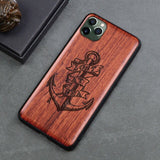 Real Wood Case For iPhone 11 Pro 7 8 Plus XR XS Max SE 2020 New Wood Case For Samsung Galaxy Note 10 Pro 9 8 S20 S10 Plus