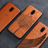 Original Real Wood Shockproof Phone Back Cover