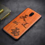 Original Real Wood Shockproof Phone Back Cover