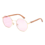 Vintage Polarized Wooden Bamboo Sunglasses