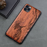 Natural Wood Case For Samsung Galaxy Note 10 Pro S10 S20 Plus 100% Wood Case For iPhone 11 Pro 7 8 6 S Plus X XR XS Max SE 2020
