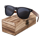 Black Walnut Wood Polarized Sunglasses