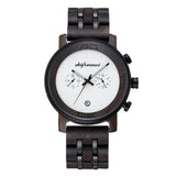 Wooden Chronograph Sports Watch