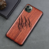 Real Wood Case For iPhone 11 Pro 7 8 Plus XR XS Max SE 2020 New Wood Case For Samsung Galaxy Note 10 Pro 9 8 S20 S10 Plus